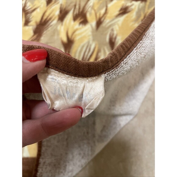 Retro 70s Jumbo Tiger Beach Pool Towel 36x65 Jungle Bengal Safari Wild Animal - Picture 5 of 7